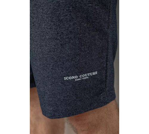 Шорти чоловічі, колір темно-сірий, 241R16222-1