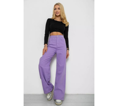 Джинсы женские, цвет сиреневый, 250R1797