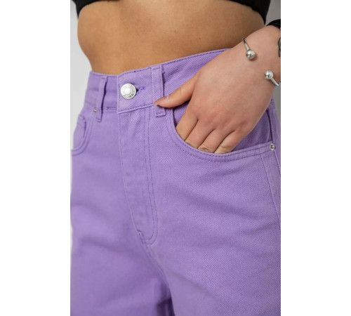 Джинсы женские, цвет сиреневый, 250R1797