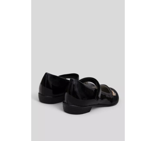 Туфлі дитячі лакові, колір чорний, 244R3097