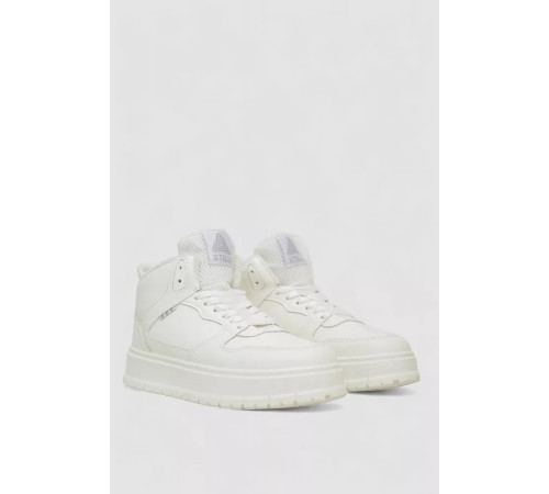 Кросівки жіночі зимові на хутрі, колір білий, 248RMB09