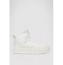 Кросівки жіночі зимові на хутрі, колір білий, 248RMB09