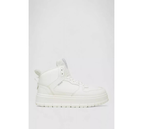 Кросівки жіночі зимові на хутрі, колір білий, 248RMB09