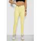 Джинсы женские Slim Fit, цвет желтый, 182R1489S19