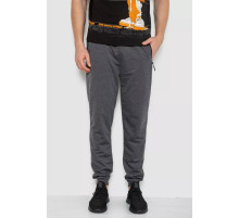 Спорт чоловічі штани, колір темно-сірий, 244R41285