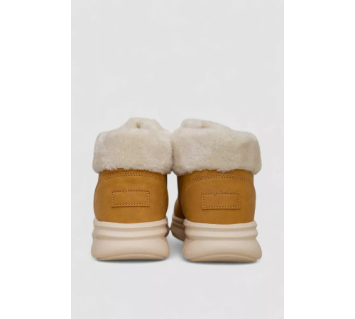 Черевики зимові жіночі на хутрі, колір бежевий, 248RCX663