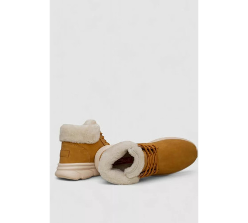 Черевики зимові жіночі на хутрі, колір бежевий, 248RCX663