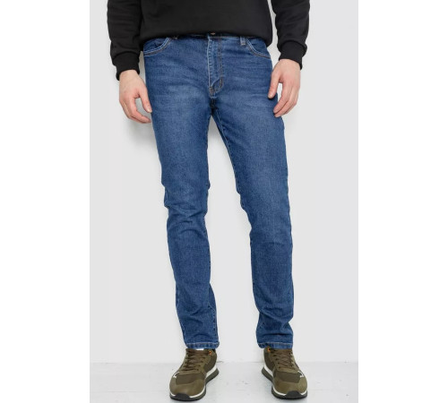 Джинси чоловічі демісезонні, колір синій, 243R8061