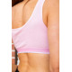 Спортивний трикотажний топ, світло-рожевого кольору, 131R1501