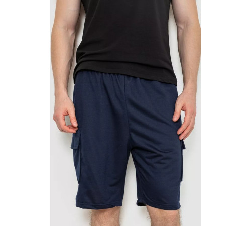 Шорти чоловічі, колір темно-синій, 244R6586