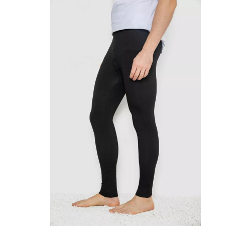 Термоштаны мужские на меху, цвет черный, 139R519