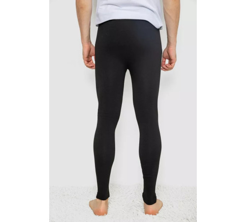Термоштаны мужские на меху, цвет черный, 139R519