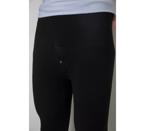 Термоштаны мужские на меху, цвет черный, 139R519