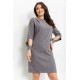 Сукня, колір сірий, 102R083