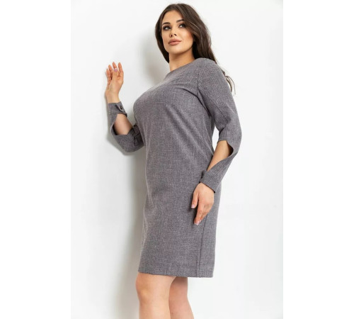 Сукня, колір сірий, 102R083