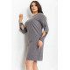 Сукня, колір сірий, 102R083