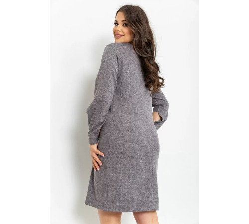 Сукня, колір сірий, 102R083