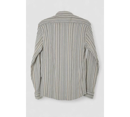 Сорочка чоловіча котонова повсякденна, колір сірий, 247R418