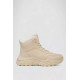 Кросівки жіночі зимові на хутрі, колір бежевий, 248RDM08