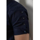 Рубашка мужская, цвет темно-синий, 214R9001