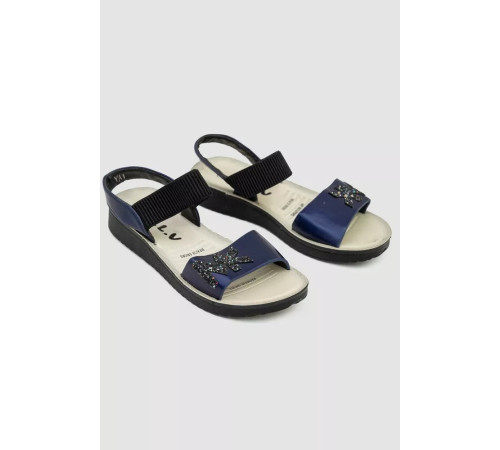 Босоніжки дитячі, колір темно-синій, 243RYA1-2