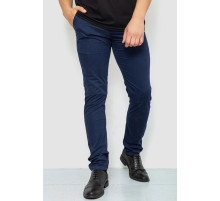 Брюки мужские, цвет темно-синий, 244R6618.