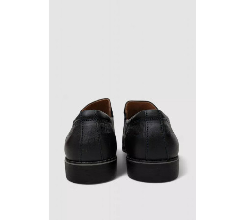 Туфли мужские с перфорацией, цвет темно-синий, 243RC303.