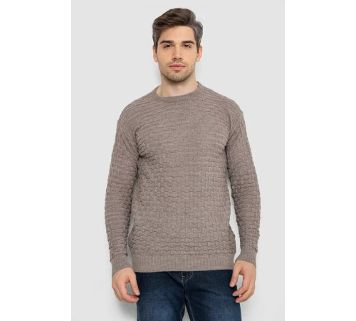 Светр чоловічий, колір мокко, 161R882