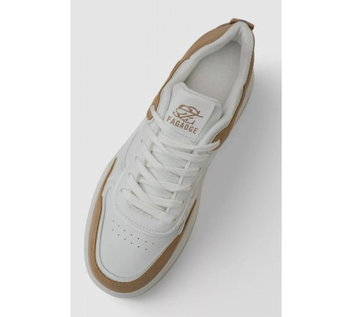 Кросівки чоловічі демісезонні, колір біло-бежевий, 243RHK32