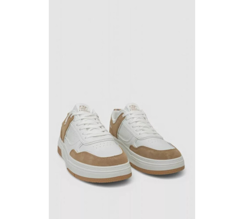 Кросівки чоловічі демісезонні, колір біло-бежевий, 243RHK32