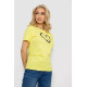 Футболка жіноча з принтом, колір жовтий, 238R558