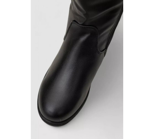 Сапоги женские зимние на меху, черный, 243RY200