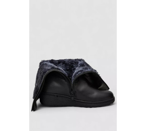 Сапоги женские зимние на меху, черный, 243RY200