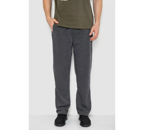 Спорт чоловічі штани, колір темно-сірий, 244R41260