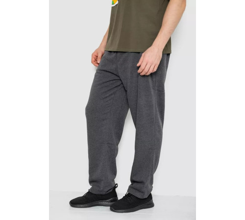 Спорт чоловічі штани, колір темно-сірий, 244R41260
