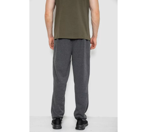 Спорт чоловічі штани, колір темно-сірий, 244R41260