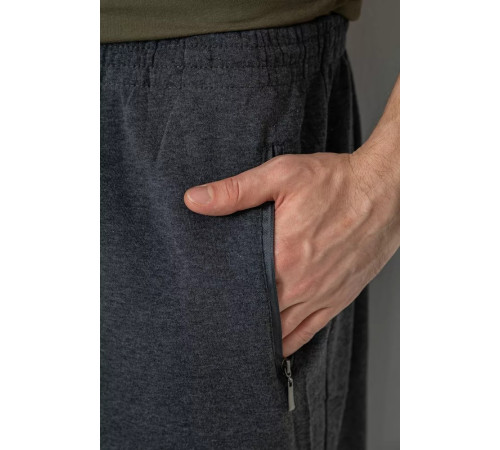 Спорт чоловічі штани, колір темно-сірий, 244R41260