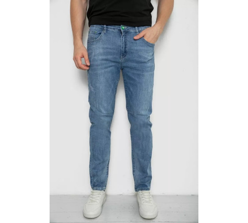 Джинсы мужские прямые, цвет голубой, 244R091220-2.
