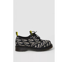 Лоферы женские на шнурках, цвет черный, 248RRT17-15