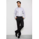 Сорочка чоловіча однотонна, колір білий, 214R819