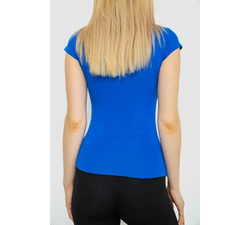 Топ однотонный, цвет электрик, 186R105-1