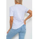 Футболка жіноча з принтом, колір білий, 238R01638