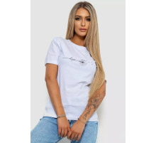 Женская футболка с принтом, цвет белый, 238R01638