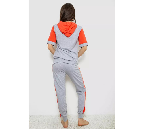 Піжама жіноча, колір сірий, 243R1488-008