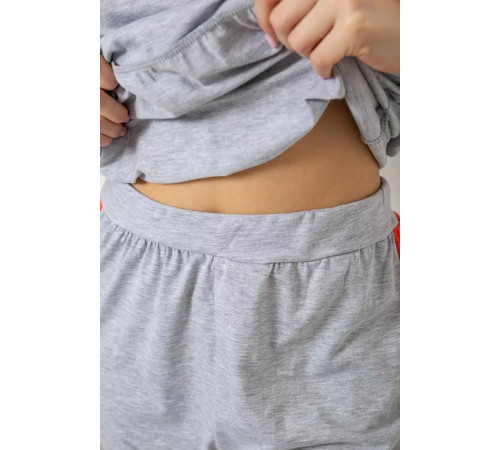 Піжама жіноча, колір сірий, 243R1488-008