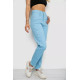 Джинси жіночі, колір блакитний, 182R1042-1