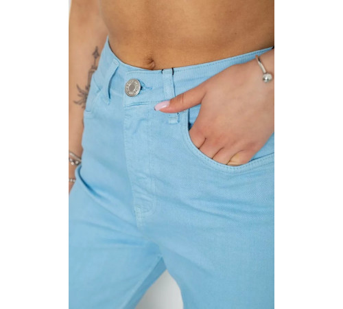 Джинси жіночі, колір блакитний, 182R1042-1