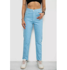 Джинсы женские, цвет голубой, 182R1042-1.
