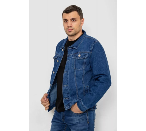 Куртка мужская джинсовая, цвет синий, 244RMA005