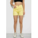 Шорти жіночі джинсові, колір жовтий, 182R1491